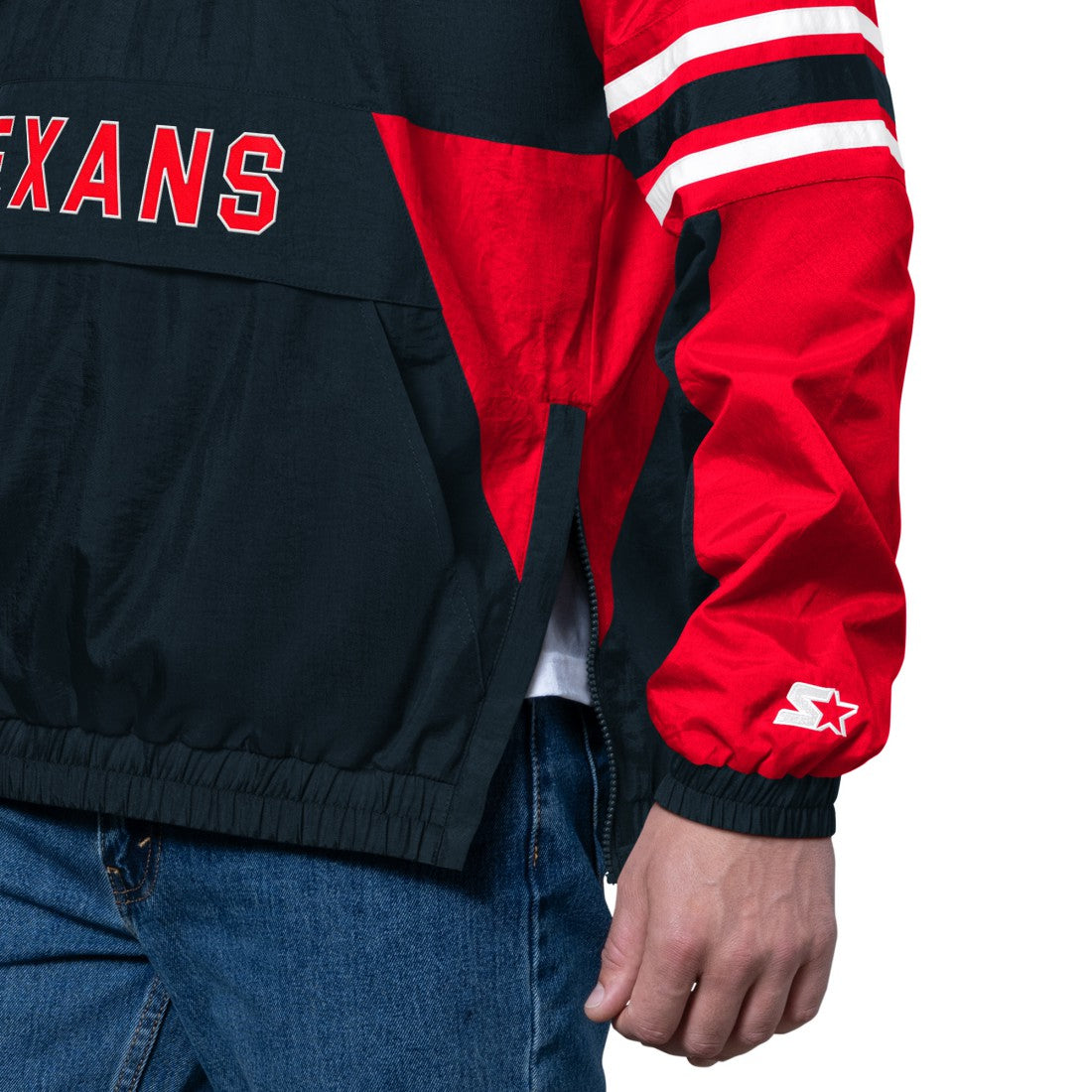 Starter Prospect Half-Zip Pullover - Houston Texans