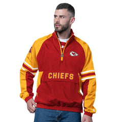 Starter Prospect Half-Zip Pullover - Kansas City Chiefs