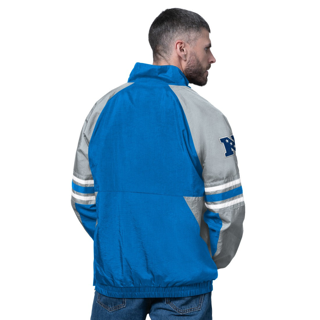 Starter Prospect Half-Zip Pullover - Detroit Lions