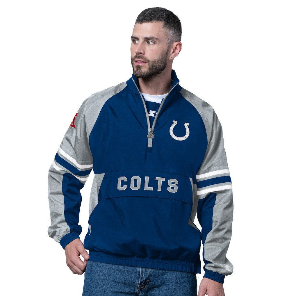 Starter Prospect Half-Zip Pullover - Indianapolis Colts
