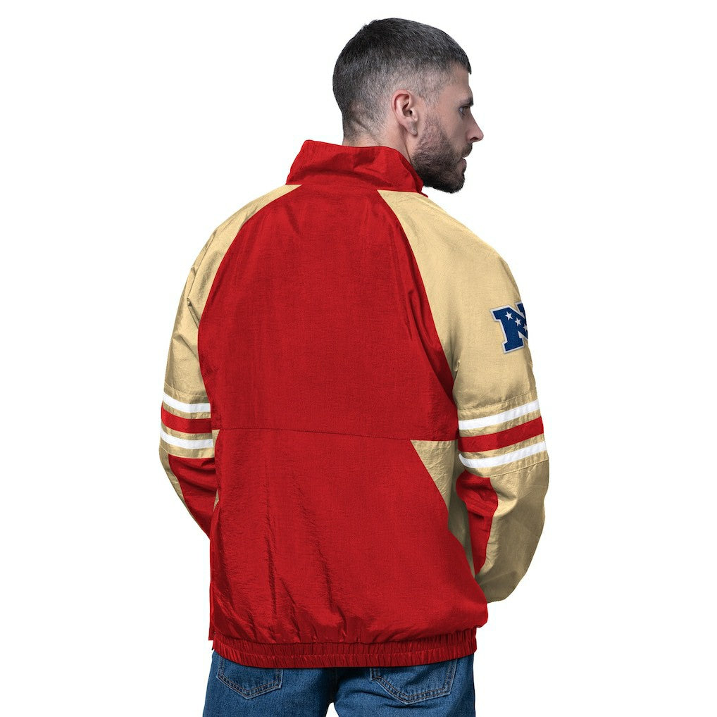 Starter Prospect Half-Zip Pullover - San Francisco 49ers