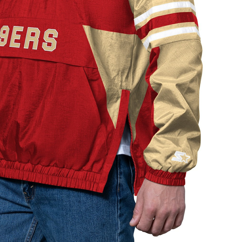 Starter Prospect Half-Zip Pullover - San Francisco 49ers