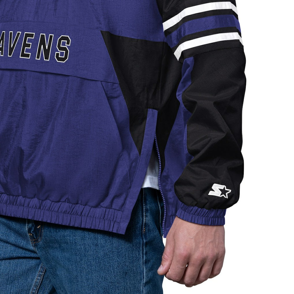 Starter Prospect Half-Zip Pullover - Baltimore Ravens