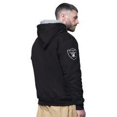 Starter Big Shot Full-Zip Double Hoodie - Las Vegas Raiders