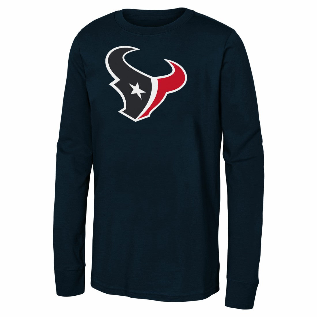 Youth Primary Logo Long Sleeve T-Shirt - Houston Texans