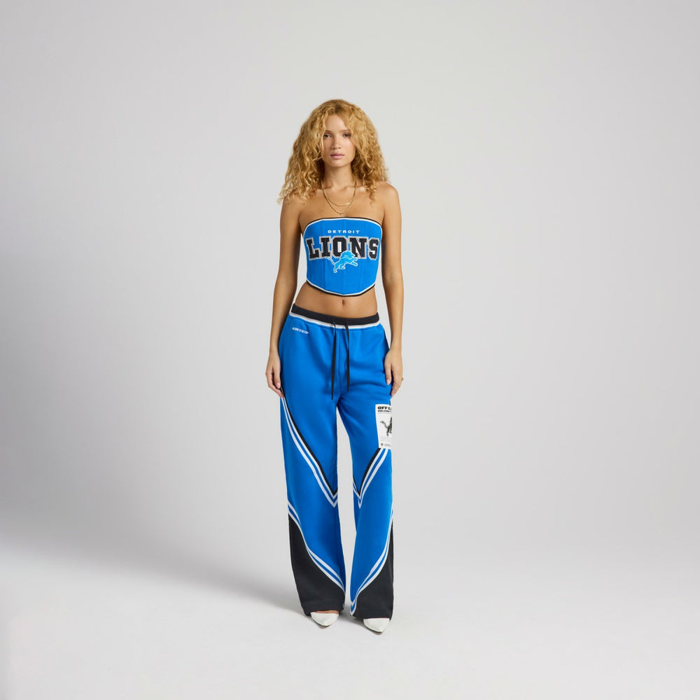 Off Season x NFL Women's Fleece Corset - Detroit Lions