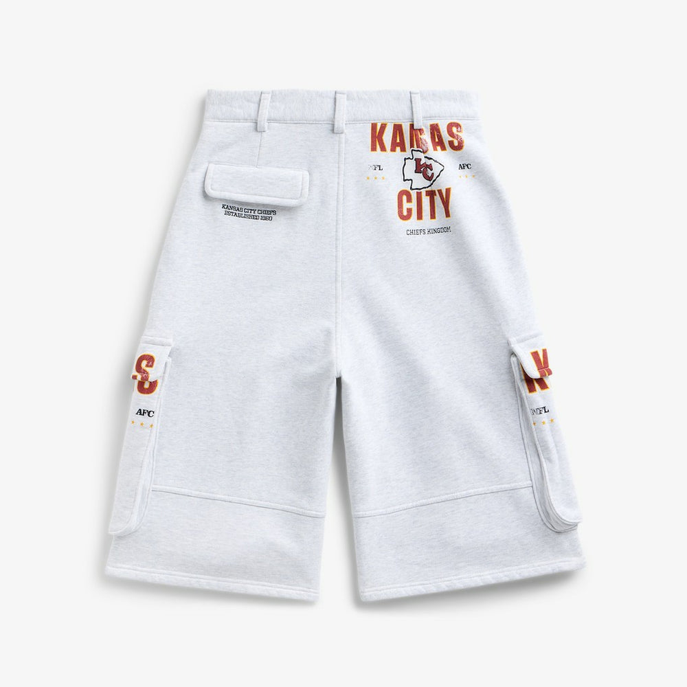 Off Season x NFL Women's Fleece Cargo Shorts - Kansas City Chiefs