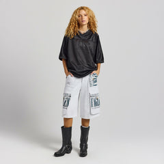Off Season x NFL Women's Fleece Cargo Shorts - Philadelphia Eagles