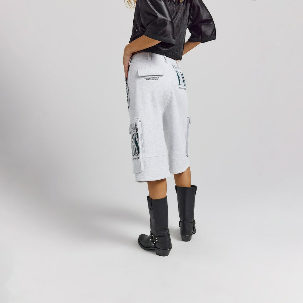 Off Season x NFL Women's Fleece Cargo Shorts - Philadelphia Eagles
