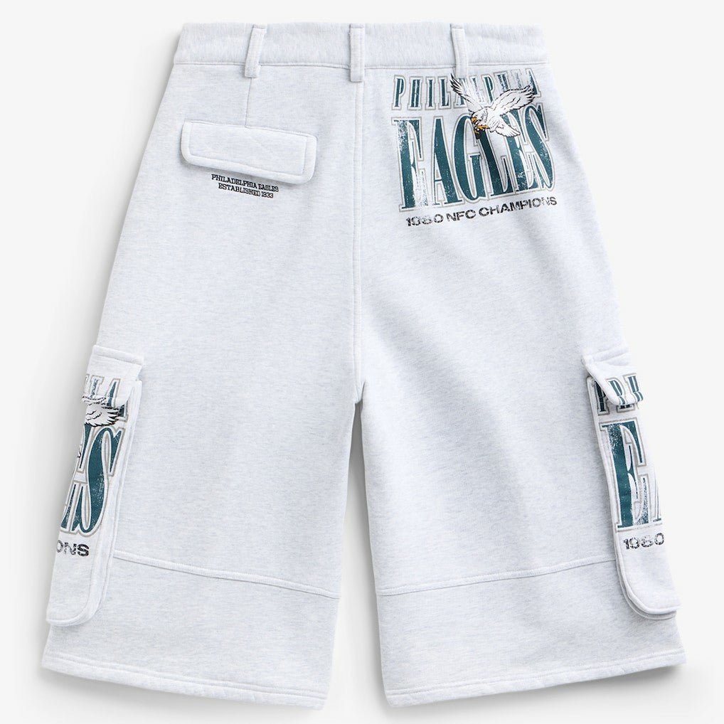 Off Season x NFL Women's Fleece Cargo Shorts - Philadelphia Eagles