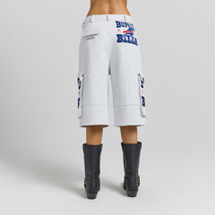 Off Season x NFL Women's Fleece Cargo Shorts - Buffalo Bills