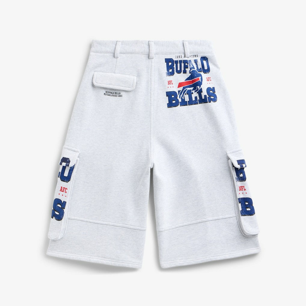 Off Season x NFL Women's Fleece Cargo Shorts - Buffalo Bills