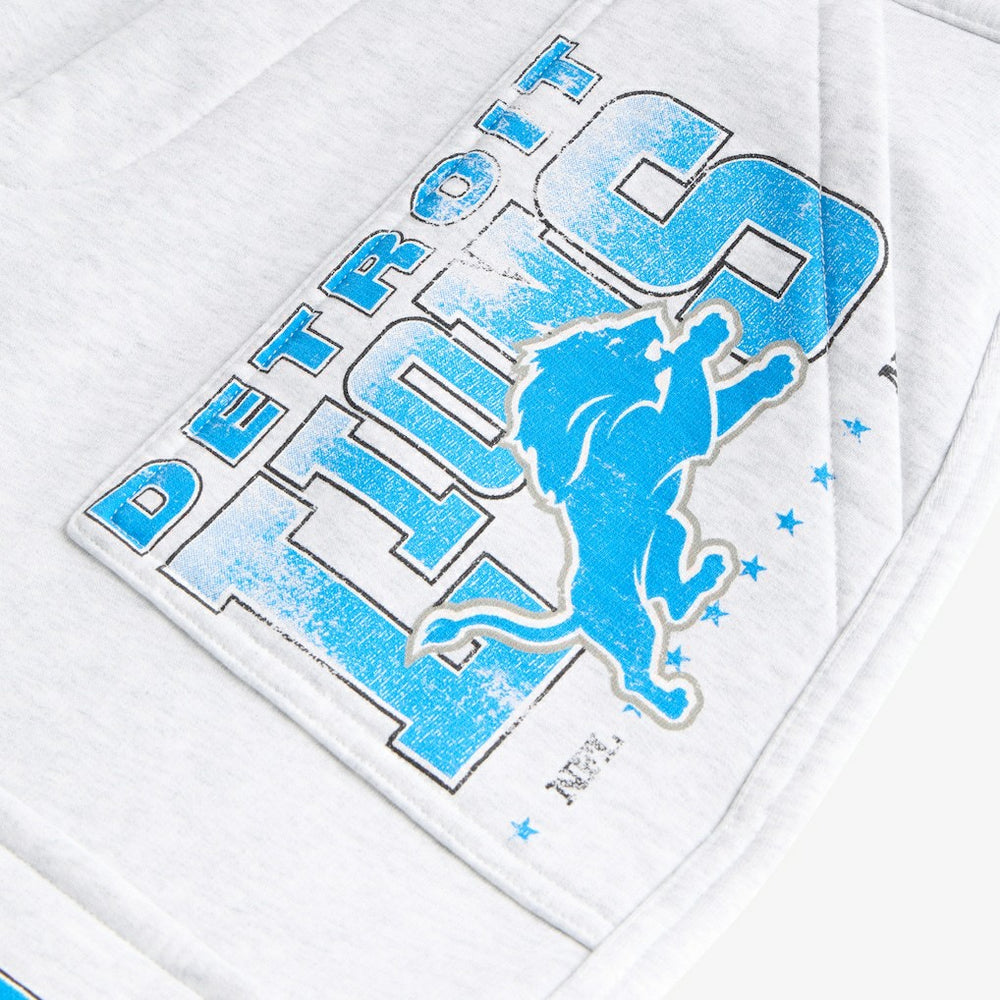 Off Season x NFL Women's Fleece Cargo Shorts - Detroit Lions