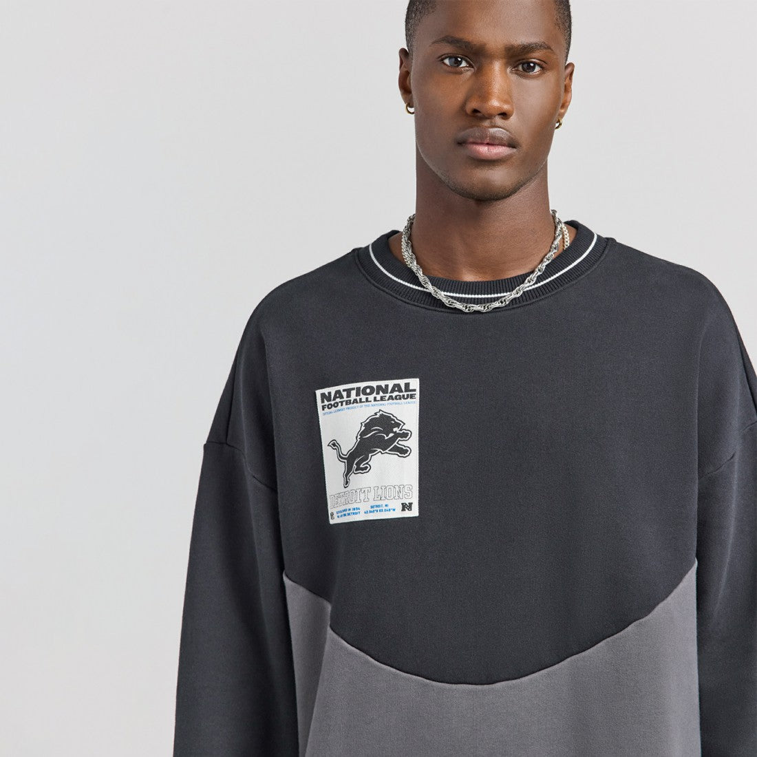 Off Season x NFL Unisex Fleece Sweatshirt - Detroit Lions