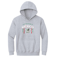 Mexico National Team 500 Level Youth 1923 Pullover Hoodie -  Gray