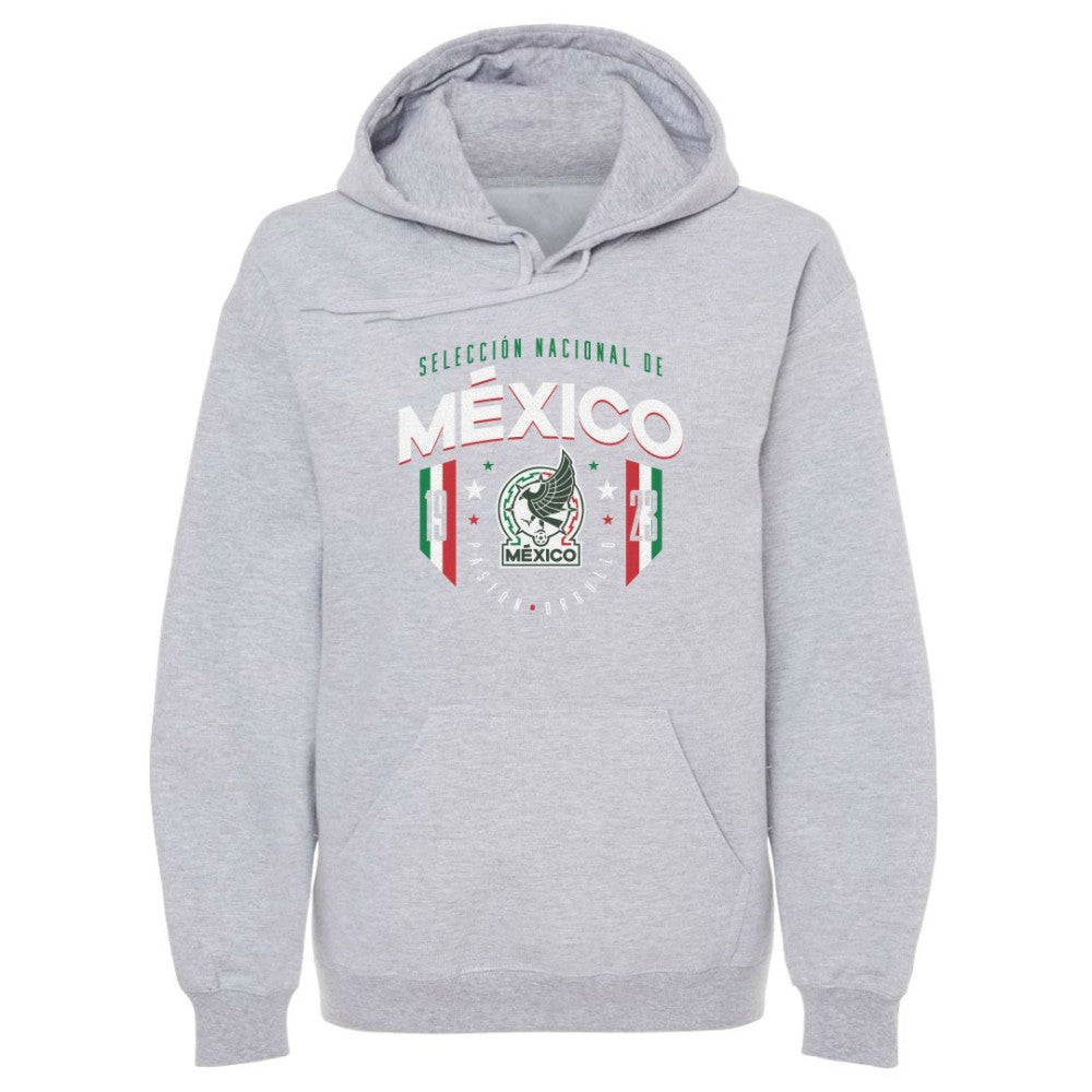 Mexico National Team 500 Level 1923 Pullover Hoodie -  Gray
