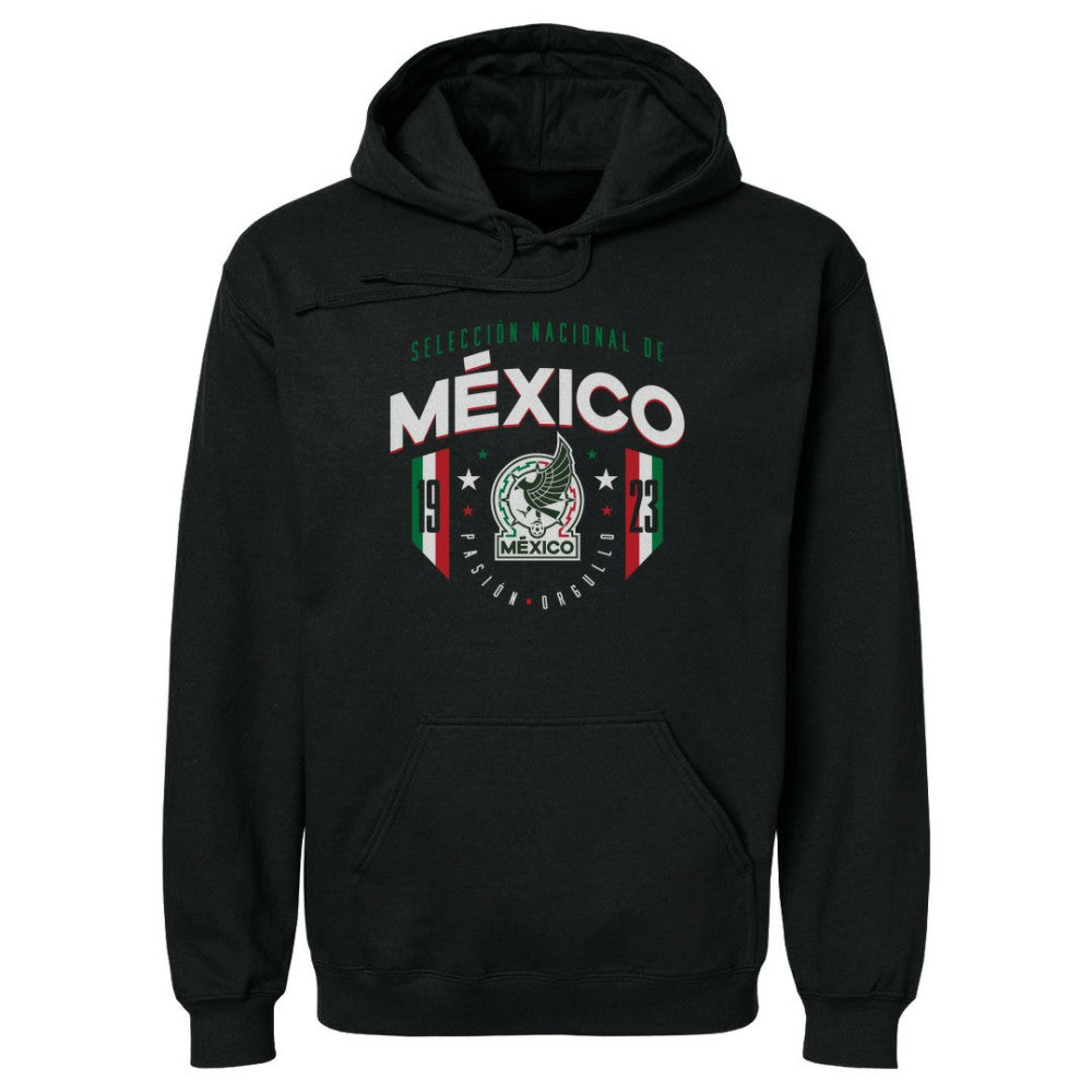 Mexico National Team 500 Level 1923 Pullover Hoodie -  Black