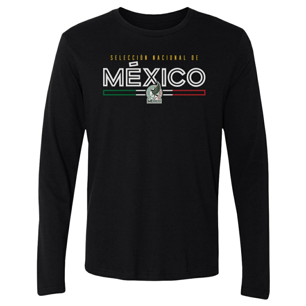 Mexico National Team 500 Level Inline Long Sleeve T-Shirt -  Black