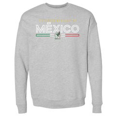 Mexico National Team 500 Level Inline Pullover Sweatshirt -  Heather Gray