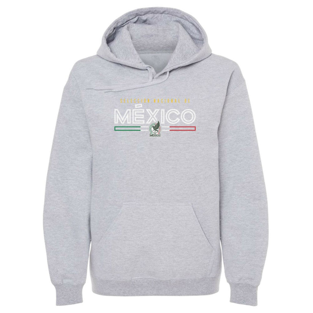 Mexico National Team 500 Level Inline Pullover Hoodie -  Gray