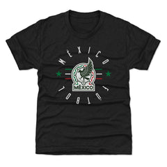 Mexico National Team 500 Level Youth Futbol T-Shirt -  Black