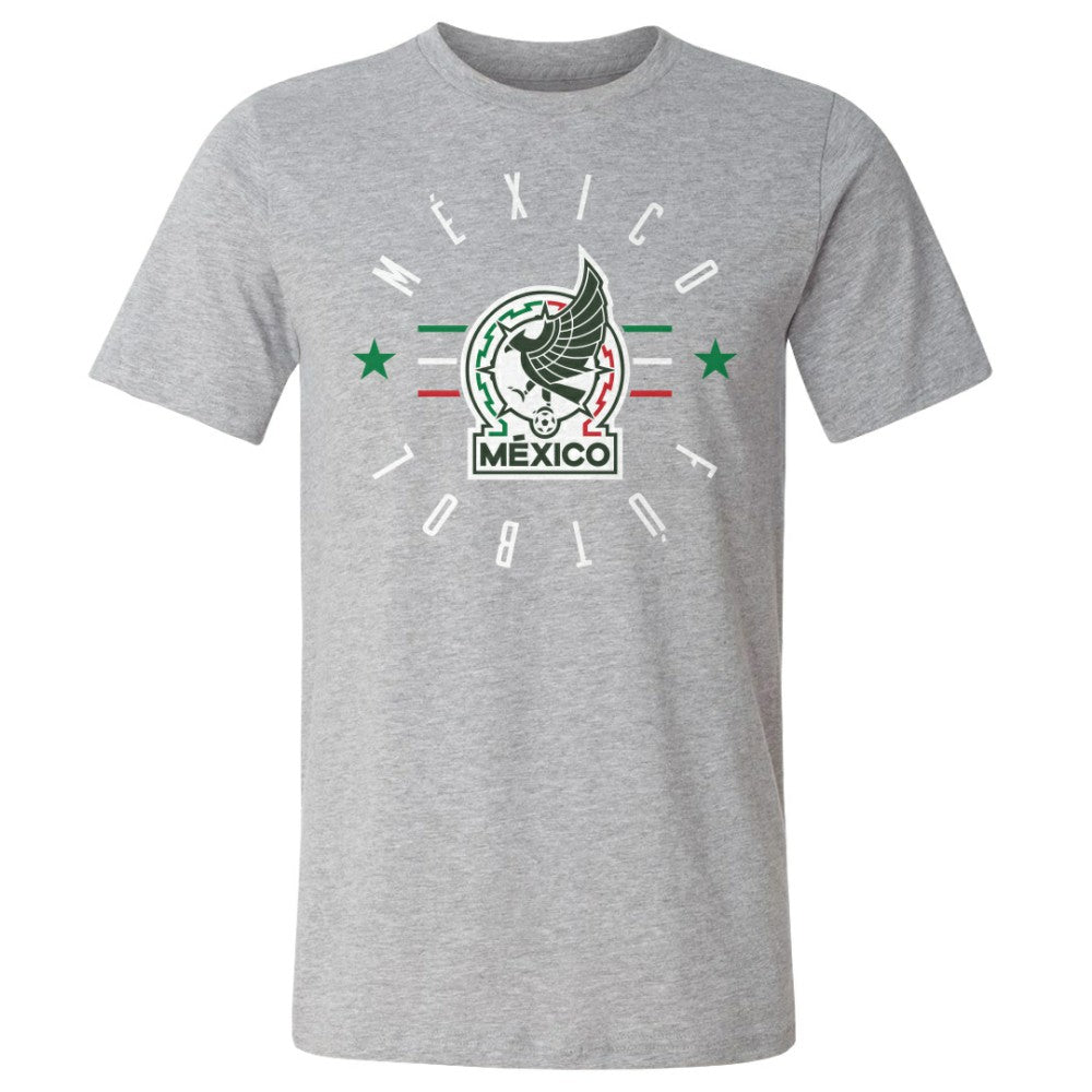 Mexico National Team 500 Level Futbol T-Shirt -  Heather Gray