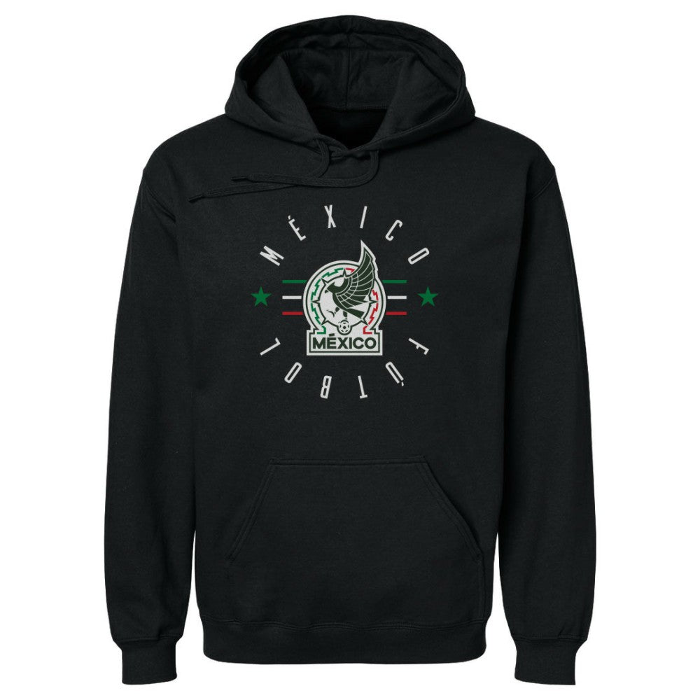 Mexico National Team 500 Level Futbol Pullover Hoodie -  Black