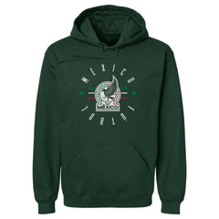 Mexico National Team 500 Level Futbol Pullover Hoodie -  Forest Green