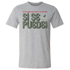 Mexico National Team 500 Level Si Se Puede Inline Bold T-Shirt -  Heather Gray