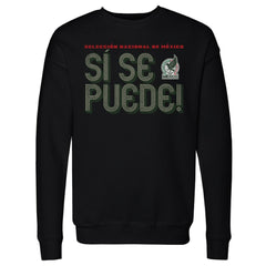 Mexico National Team 500 Level Si Se Puede Inline Bold Pullover Sweatshirt -  Black