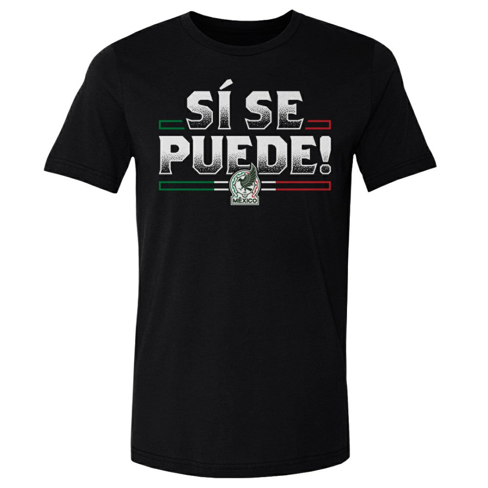 Mexico National Team 500 Level Si Se Puede T-Shirt -  Black