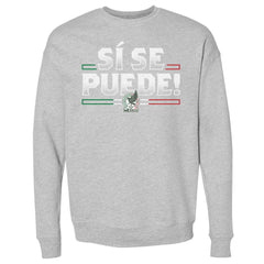 Mexico National Team 500 Level Si Se Puede Pullover Sweatshirt -  Heather Gray