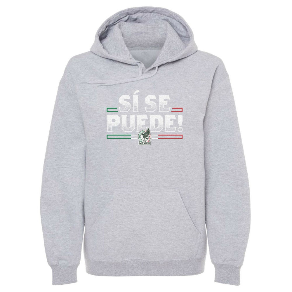 Mexico National Team 500 Level Si Se Puede Pullover Hoodie -  Gray