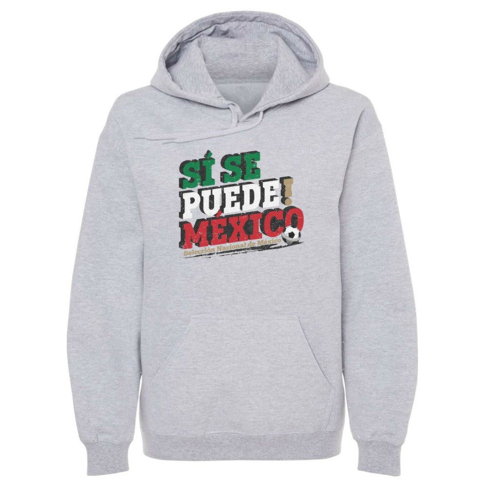 Mexico National Team 500 Level Si Se Puede Pullover Hoodie -  Gray