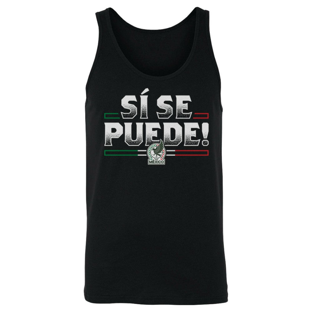 Mexico National Team 500 Level Si Se Puede Tank Top -  Black