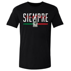 Mexico National Team 500 Level Siempre Contigo Cotton T-Shirt -  Black