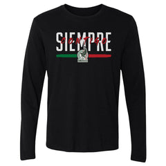 Mexico National Team 500 Level Siempre Contigo Long Sleeve T-Shirt -  Black