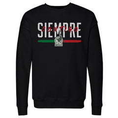Mexico National Team 500 Level Siempre Contigo Crewneck Sweatshirt -  Black