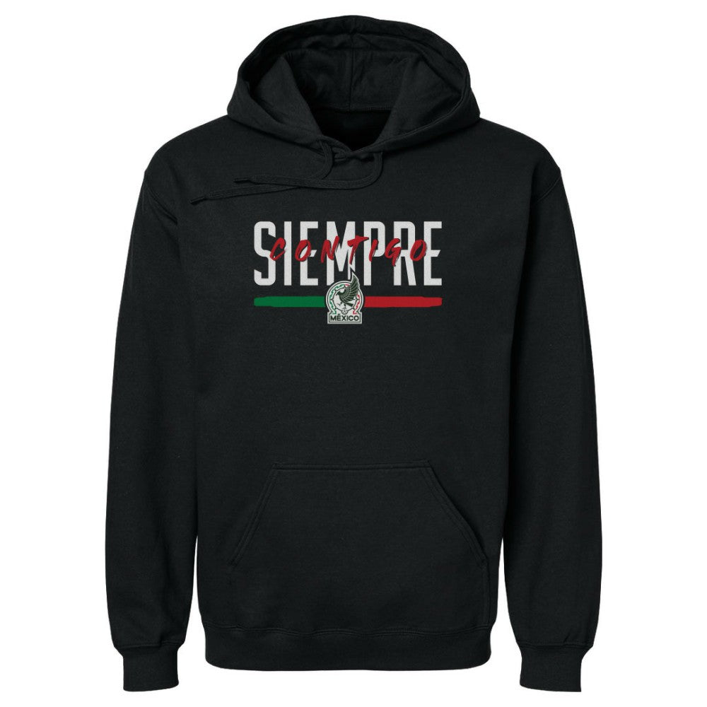 Mexico National Team 500 Level Siempre Contigo Pullover Hoodie -  Black