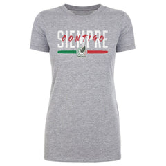 Mexico National Team 500 Level Women's Siempre Contigo T-Shirt -  Heather Gray