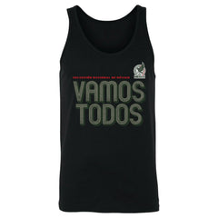 Mexico National Team 500 Level Vamos Todos Inline Bold Tank Top -  Black