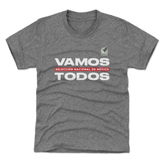 Mexico National Team 500 Level Youth Vamos Todos T-Shirt -  Gray