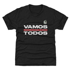 Mexico National Team 500 Level Youth Vamos Todos T-Shirt -  Black
