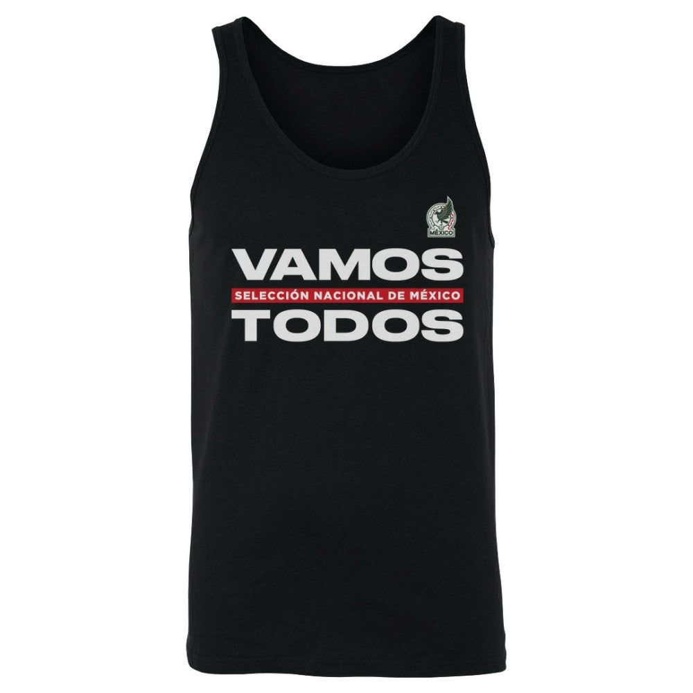 Mexico National Team 500 Level Vamos Todos Tank Top -  Black