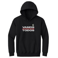Mexico National Team 500 Level Youth Vamos Todos Pullover Hoodie -  Black