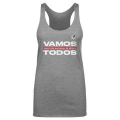 Mexico National Team 500 Level Women's Vamos Todos Tri-Blend Tank Top -  Gray