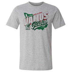 Mexico National Team 500 Level Vamos Todos Country Cotton T-Shirt -  Heather Gray