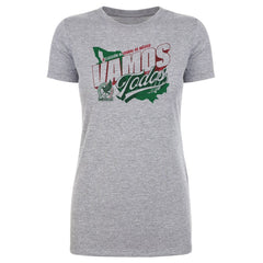 Mexico National Team 500 Level Women's Vamos Todos Country T-Shirt -  Heather Gray