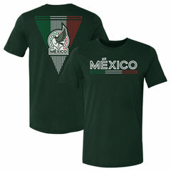 Mexico National Team 500 Level Inline F&B T-Shirt -  Forest Green