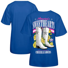 Cheerleaders Women's Sweetheart Boots T-Shirt - Dallas Cowboys